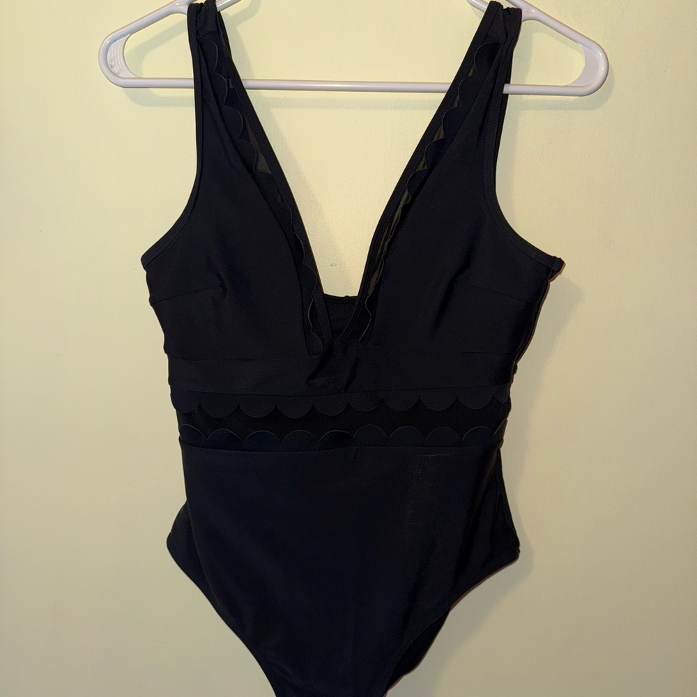 Cupshe Black One Piece Swimsuit